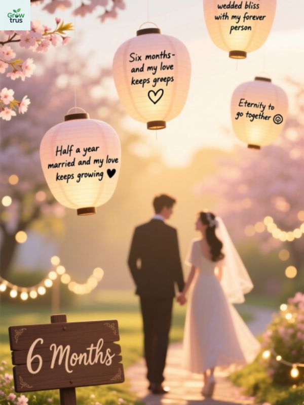 6 Months Marriage Anniversary Captions