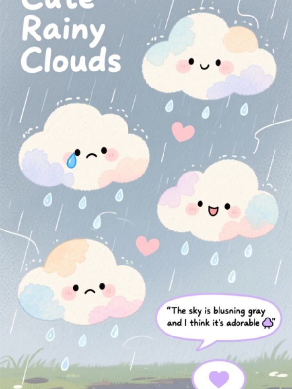 Cute Rainy Clouds Captions for Instagram