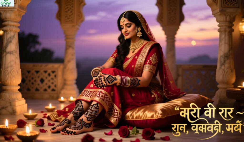 Mehndi Captions for  Ceremony and Function