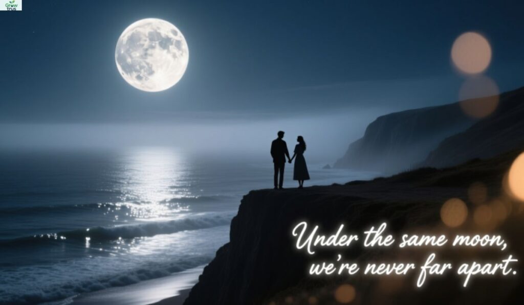 Romantic Moon Captions for Instagram