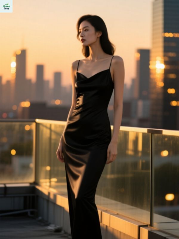 Short Black Dress Captions for Instagram