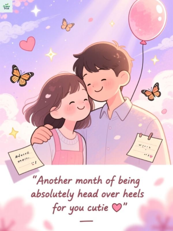 Cute and Lighthearted Monthsary Captions