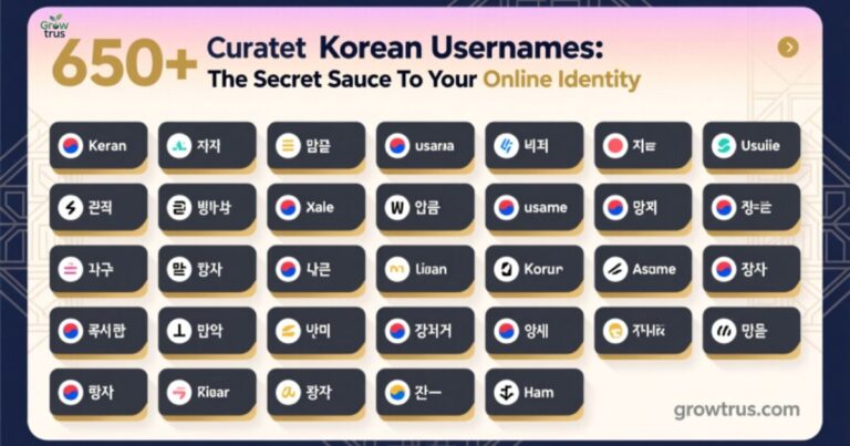 Korean Usernames