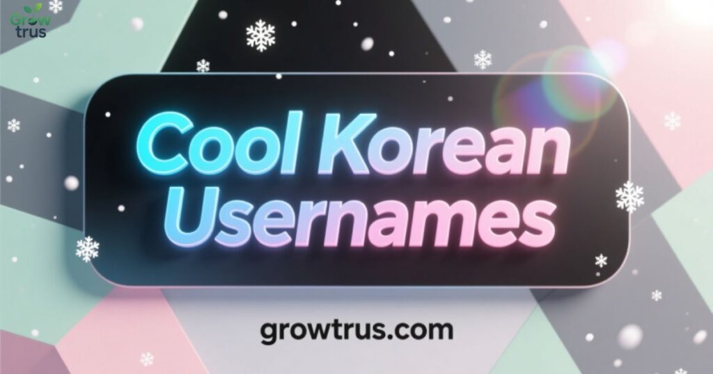 cool-korean-usernames